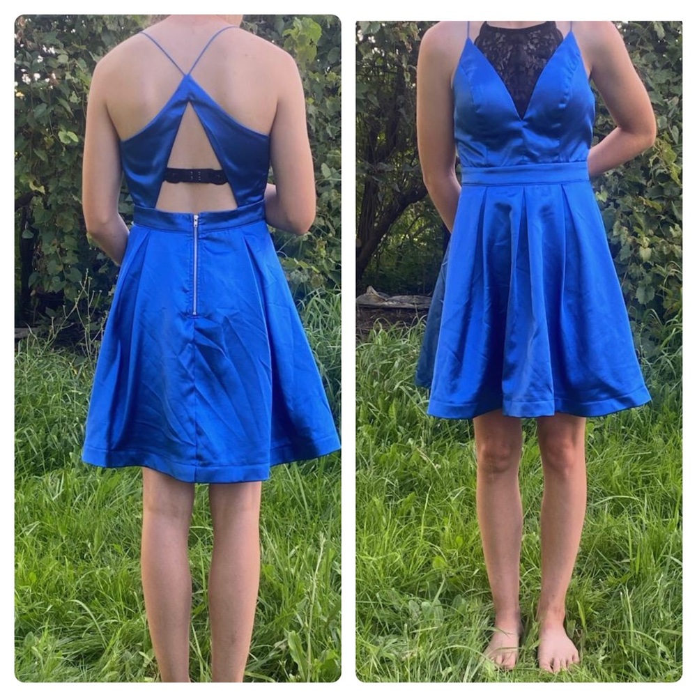 Blue formal dress
